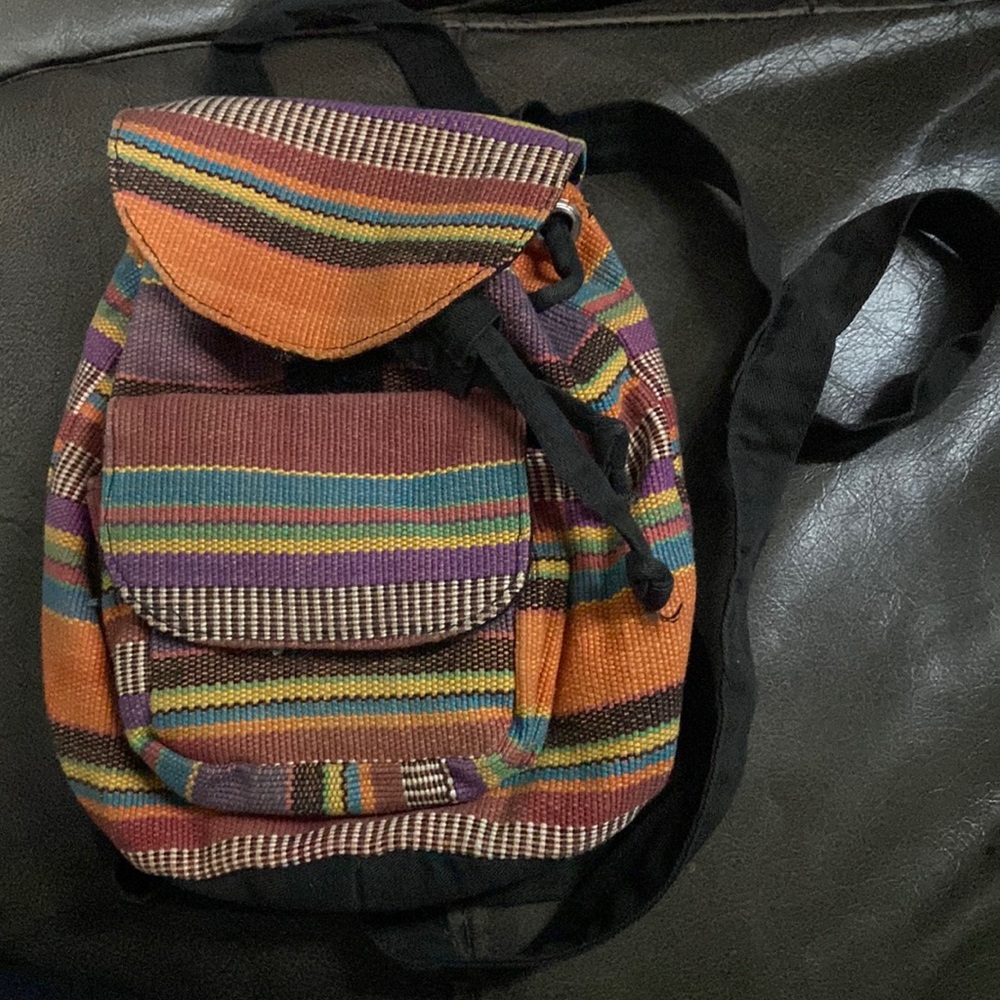 Bohemian purse with pocket